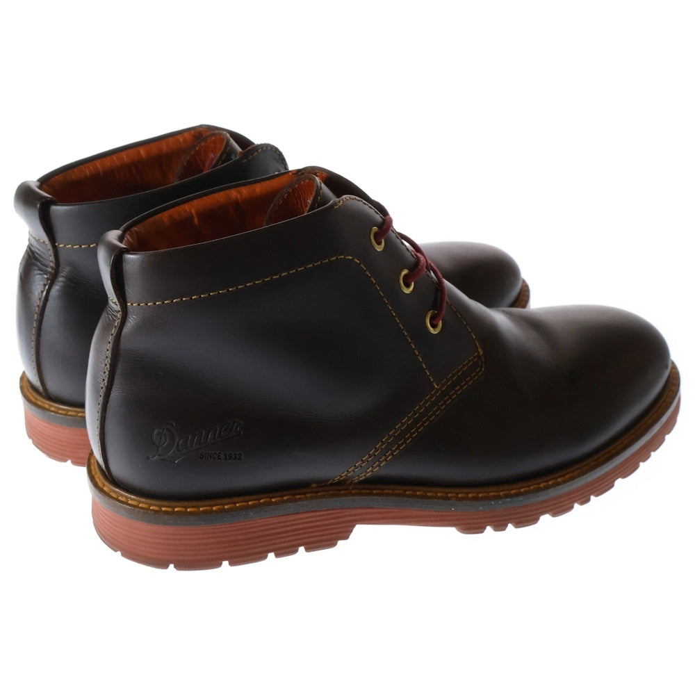 DANNER(ダナー) CHUKKA BOOTS チャッカ ハイカットブーツ ブラウン US9/27.0cm D0023