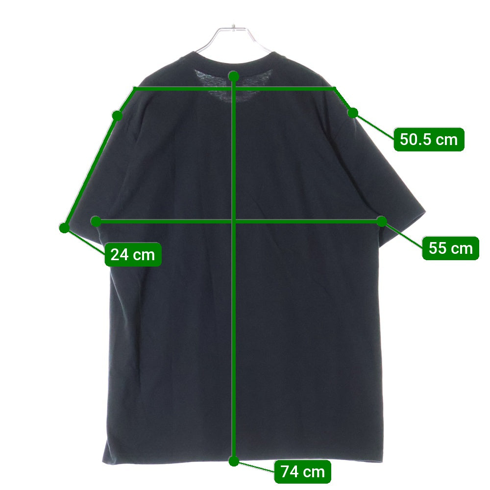 SUPREME(シュプリーム) 24AW Tera Patrick Collegiate Tee テラ パトリック ロゴプリント クルーネック 半袖Tシャツ カットソー ブラック