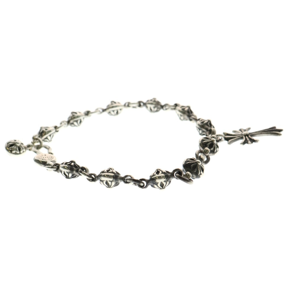 CHROME HEARTS(クロムハーツ) NO1 BALL CH CROSS #1クロスボールタイニーCHクロス シルバーブレスレット