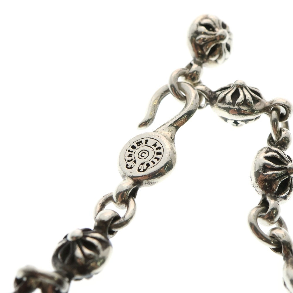CHROME HEARTS(クロムハーツ) NO1 BALL CH CROSS #1クロスボールタイニーCHクロス シルバーブレスレット