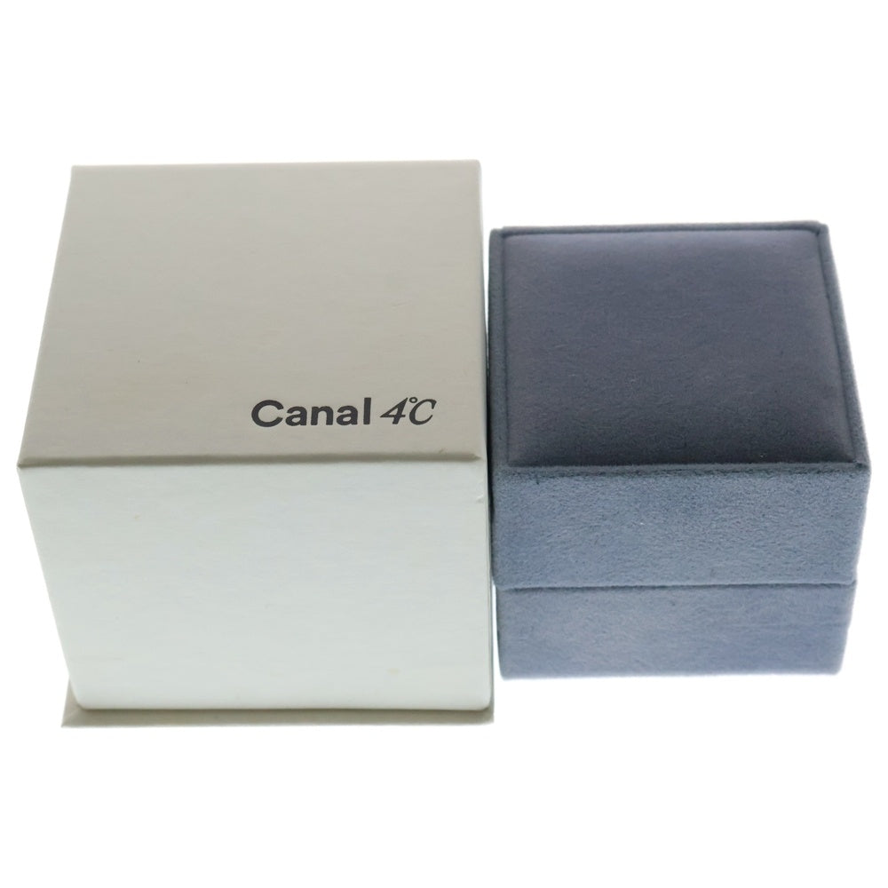 canal4℃(カナルヨンドシー) しずくモチーフ 誕生石 ネックレス ペンダント K10 イエローゴールド