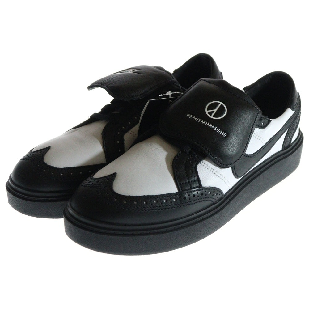 NIKE(ナイキ) ×PEACEMINUSONE KWONDO1 ピースマイナスワン クウォンド1 ローカットスニーカー シューズ ブラック/ホワイト US8.5/26.5cm DH2482-101