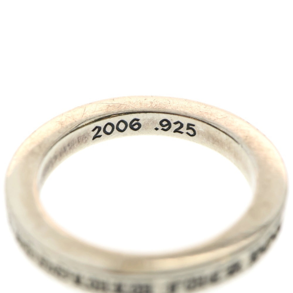 CHROME HEARTS(クロムハーツ) 3mm SPACER FUCKYOU ホノルル限定 3mm スペーサー ファックユー リング シルバー BCA333