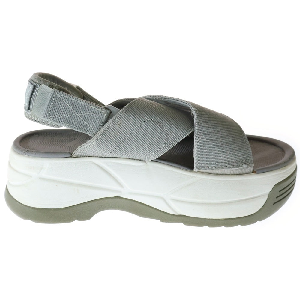 NO BRAND(ノーブランド) SHAKA シャカ ベルトサンダル グレー US6/24.0cm