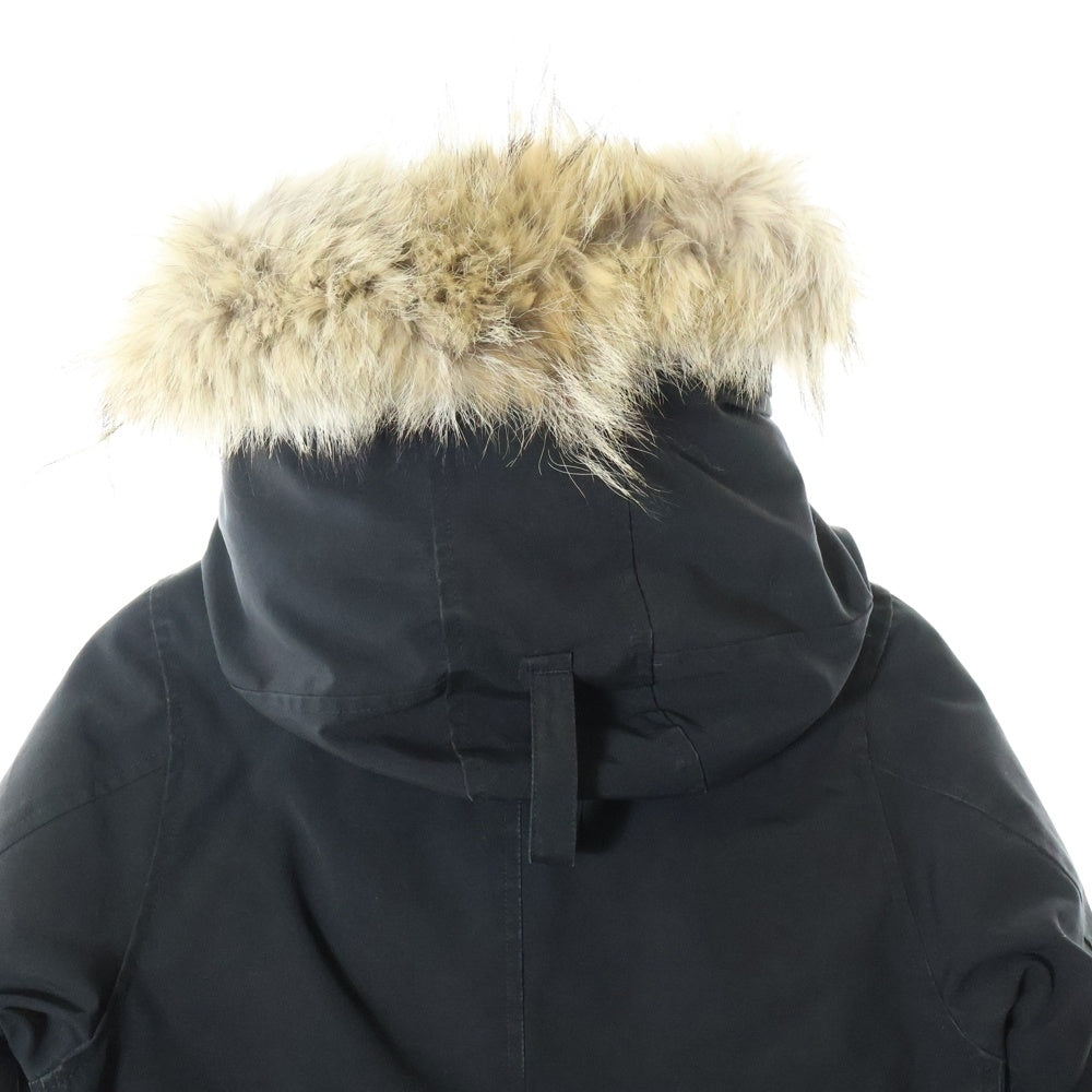 CANADA GOOSE(カナダグース) BRONTE PARKA ブロンテ ファー フード付き ダウン ジャケット コート ブラック 2600JL