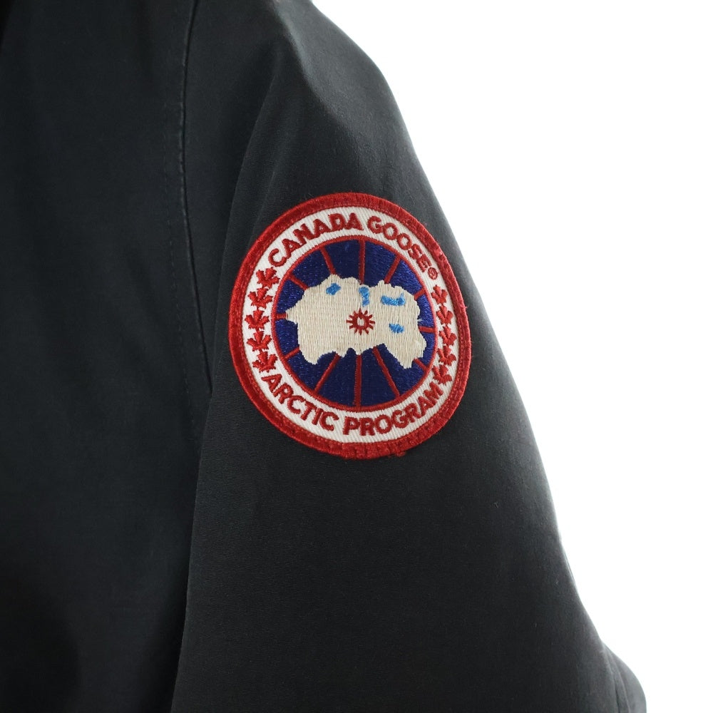 CANADA GOOSE(カナダグース) BRONTE PARKA ブロンテ ファー フード付き ダウン ジャケット コート ブラック 2600JL