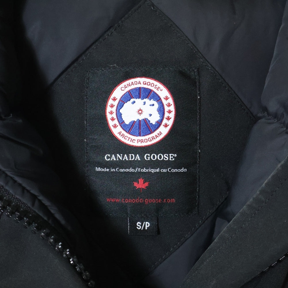 CANADA GOOSE(カナダグース) BRONTE PARKA ブロンテ ファー フード付き ダウン ジャケット コート ブラック 2600JL