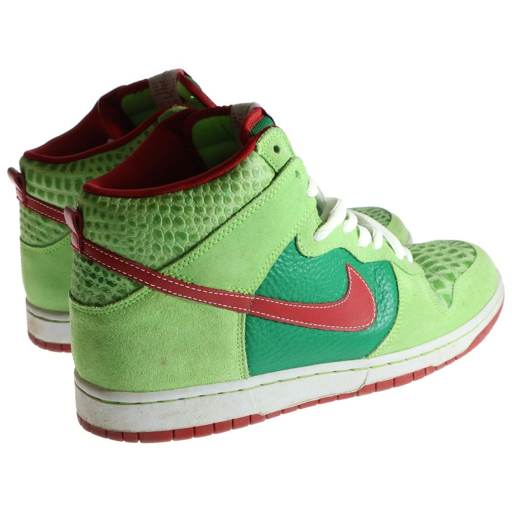 NIKE(ナイキ) 【観賞用2008年製】Dunk High Pro Dr. Feelgood FOREST/VARSITY RED エスビーダンクハイプロ ドクターフィールグッド ハイカットスニーカー 305050‐362 US11/29.0cm