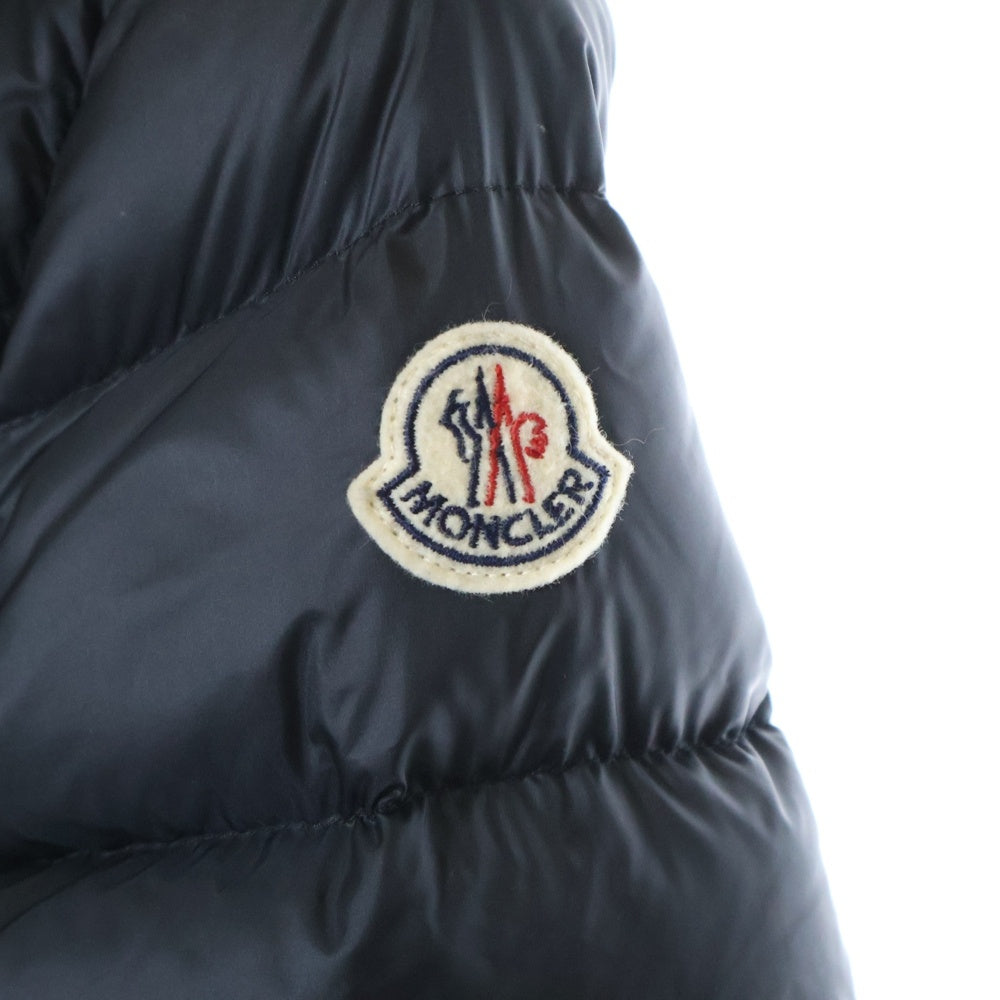 MONCLER(モンクレール) 20AW HERMIFUR エルミファー ファー付き フーデッドジャケット ロングダウンコート ブラック レディース E20934990015