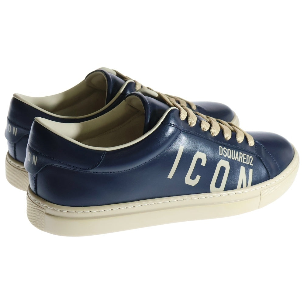 DSQUARED2(ディースクエアード) CASSETTA カッセッタ ローカットスニーカー ネイビー 43 SNM0384 01500001