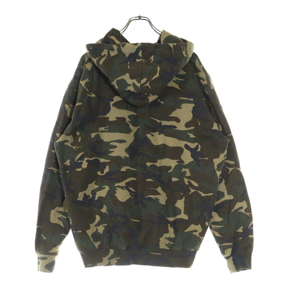 DSQUARED2(ディースクエアード) ICON CAMO アイコン カモフラ柄 裏起毛スウェットプルオーバーパーカー S79GU0006