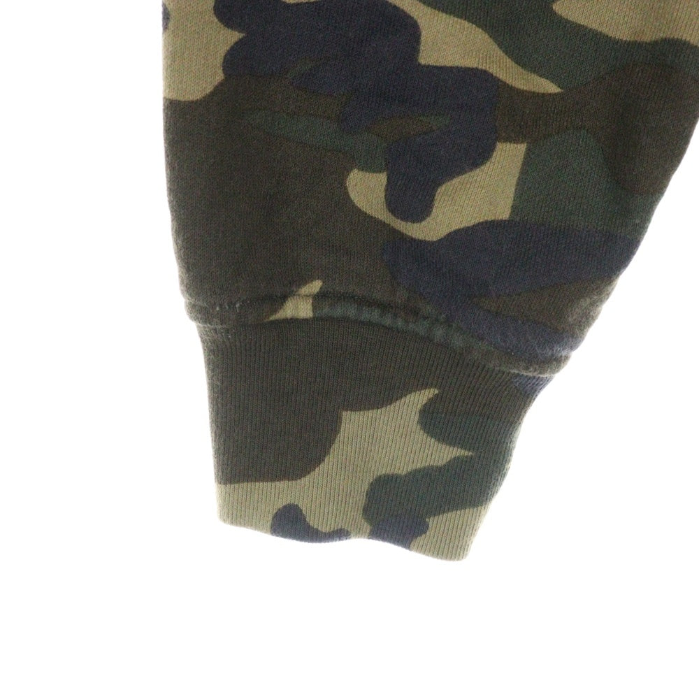 DSQUARED2(ディースクエアード) ICON CAMO アイコン カモフラ柄 裏起毛スウェットプルオーバーパーカー S79GU0006