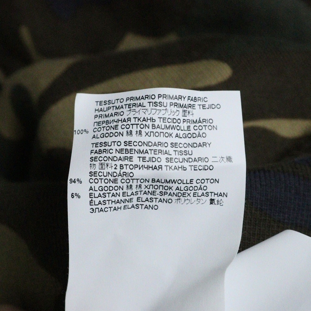 DSQUARED2(ディースクエアード) ICON CAMO アイコン カモフラ柄 裏起毛スウェットプルオーバーパーカー S79GU0006