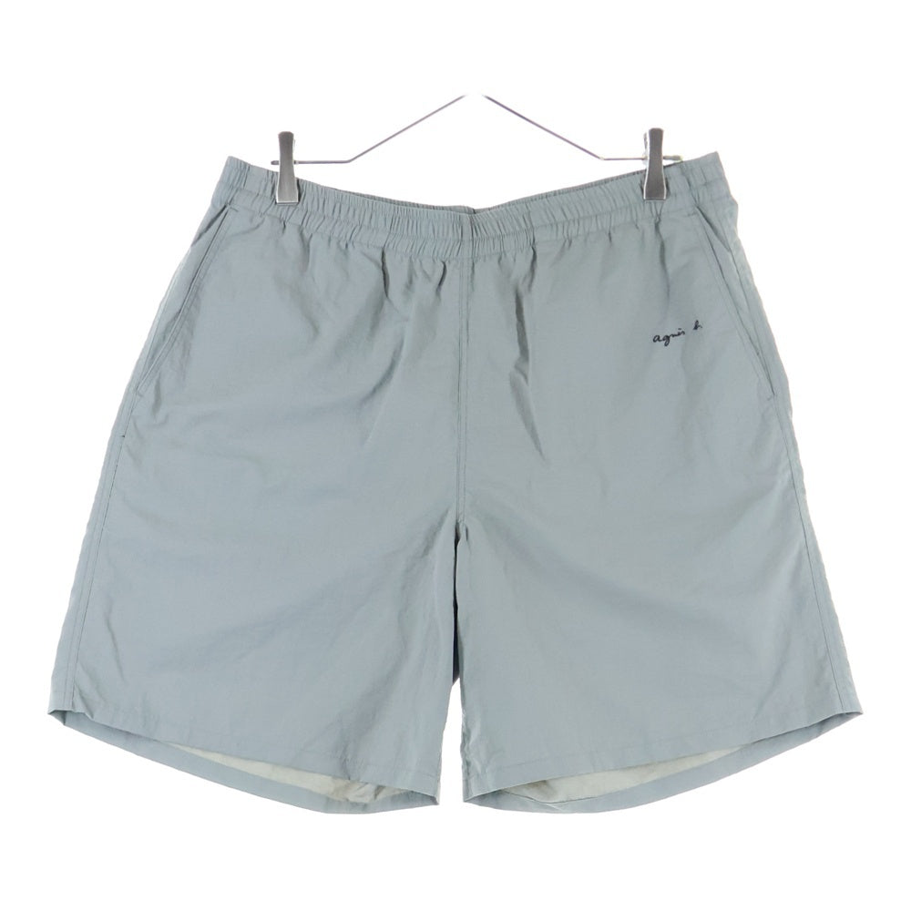 agnes b. homme(アニエスベーオム) SHORT GARY ハーフパンツ ナイロン グレー Y792-UBT2