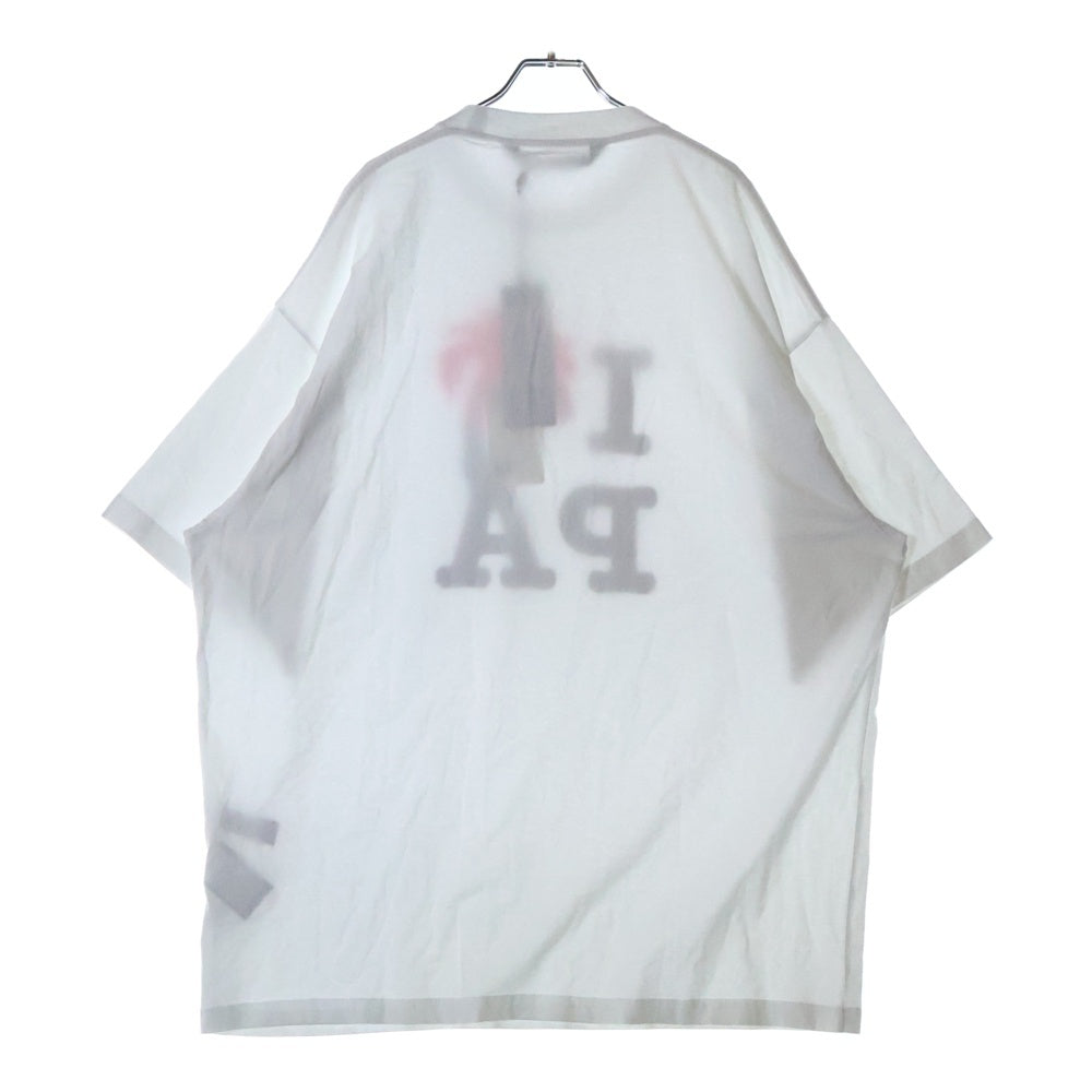 Palm Angels(パームエンジェルス) I Love Pa Classic フロントプリント 半袖Tシャツ ホワイト PMAA066S23JER0020184