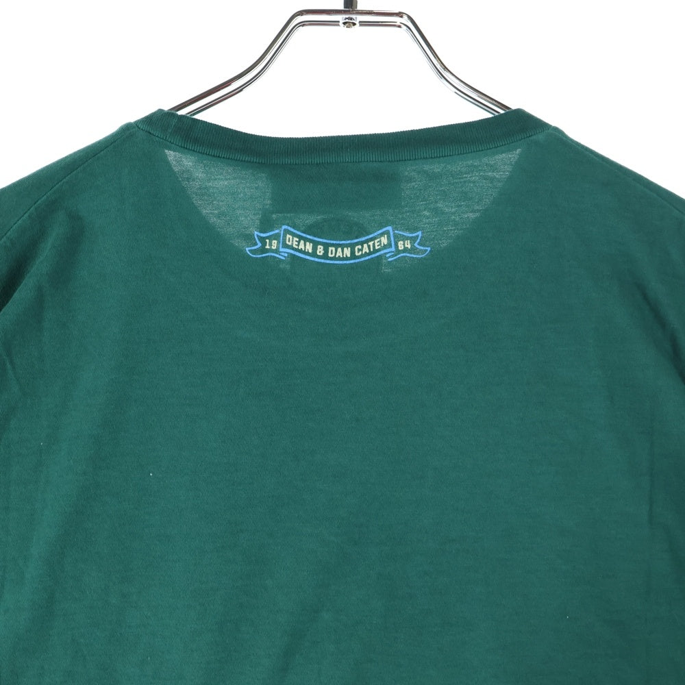 DSQUARED2(ディースクエアード) フロントロゴプリント 半袖Tシャツ グリーン S74GD0712