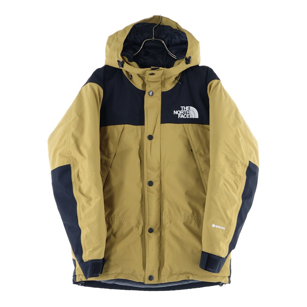 THE NORTH FACE(ザノースフェイス) Mountain Down Jacket GORE-TEX マウンテン フーデッドダウンジャケット ゴアテックス ベージュ ND91930