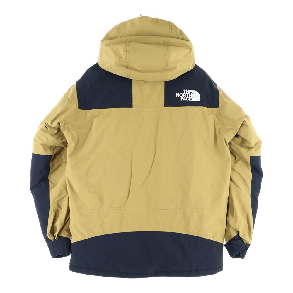 THE NORTH FACE(ザノースフェイス) Mountain Down Jacket GORE-TEX マウンテン フーデッドダウンジャケット ゴアテックス ベージュ ND91930