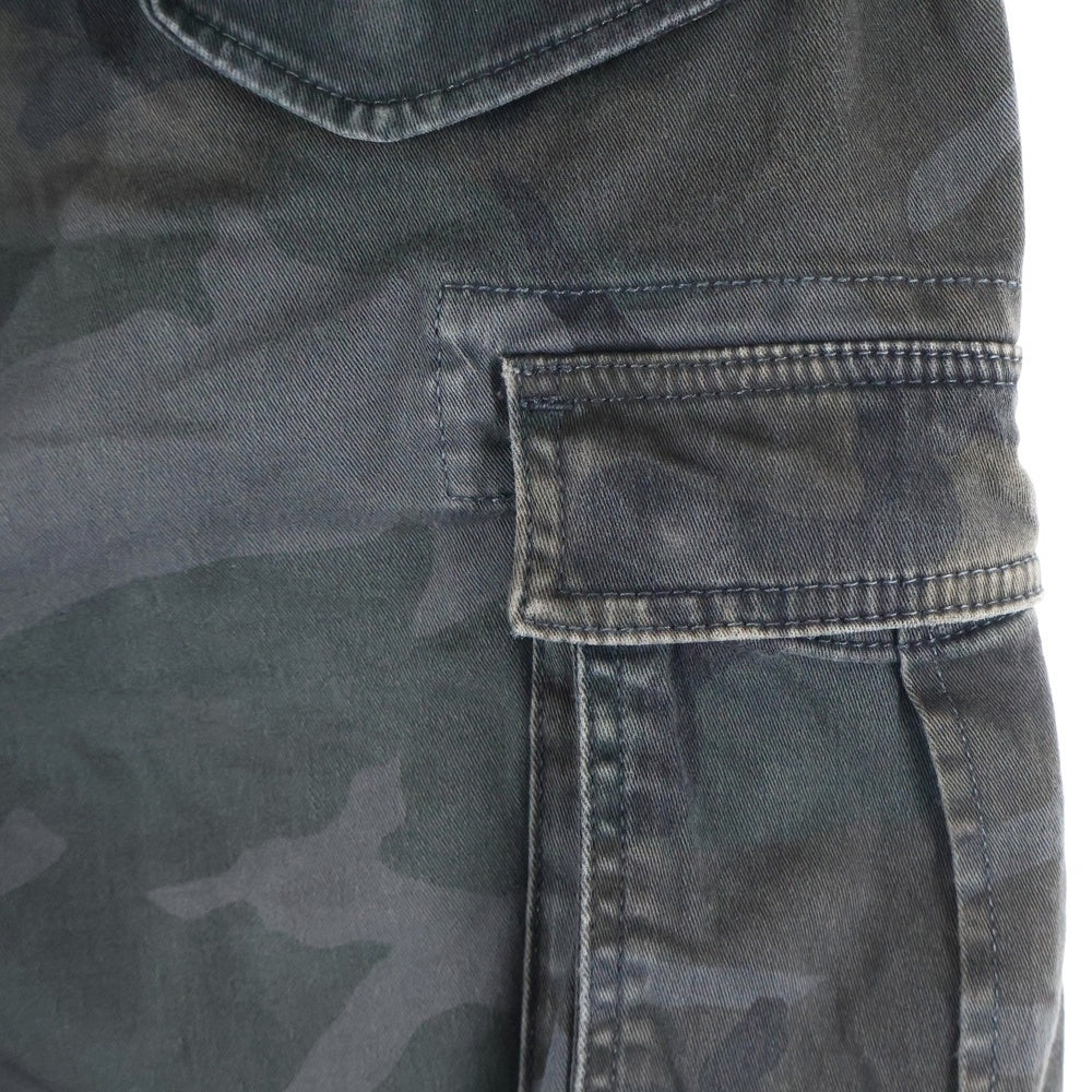 RON HERMAN(ロンハーマン) マルチポケット カモフラ柄 カーゴパンツ カーキ/ブラウン RH-18AW-003