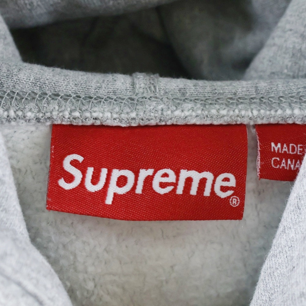 SUPREME(シュプリーム) 19AW Bandana Box Logo Hooded Sweatshirt バンダナボックスロゴ フーデッド プルオーバーパーカー グレー