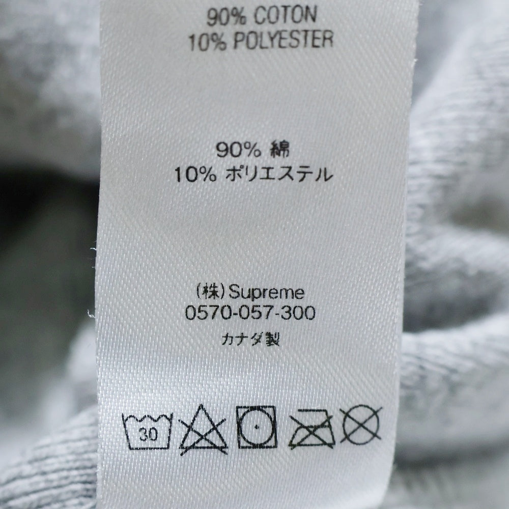 SUPREME(シュプリーム) 19AW Bandana Box Logo Hooded Sweatshirt バンダナボックスロゴ フーデッド プルオーバーパーカー グレー