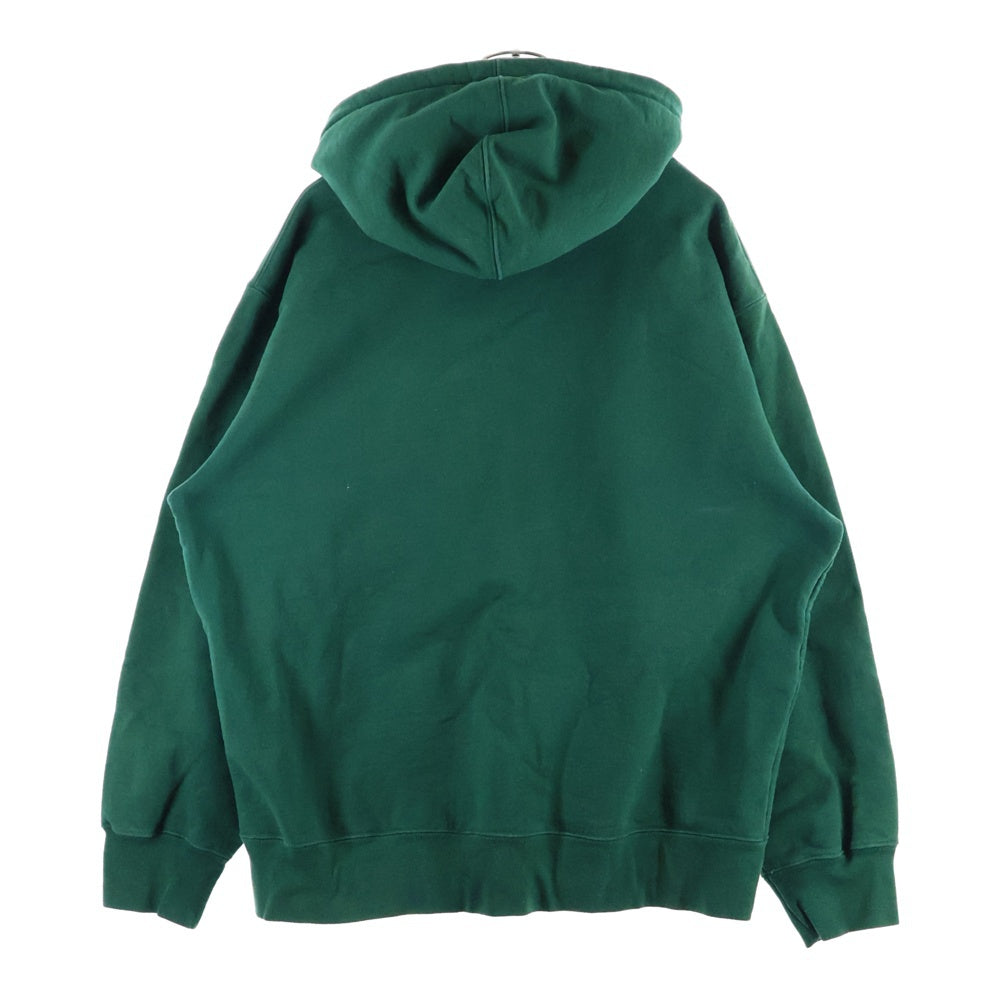 SUPREME(シュプリーム) 22AW Small Box Drawcord Zip Up Hooded Sweatshirt スモールボックスロゴ ドローコード ジップアップパーカー グリーン