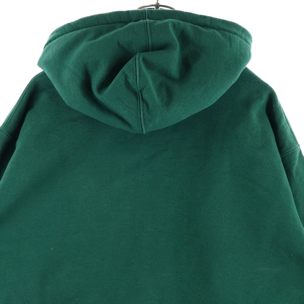 SUPREME(シュプリーム) 22AW Small Box Drawcord Zip Up Hooded Sweatshirt スモールボックスロゴ ドローコード ジップアップパーカー グリーン