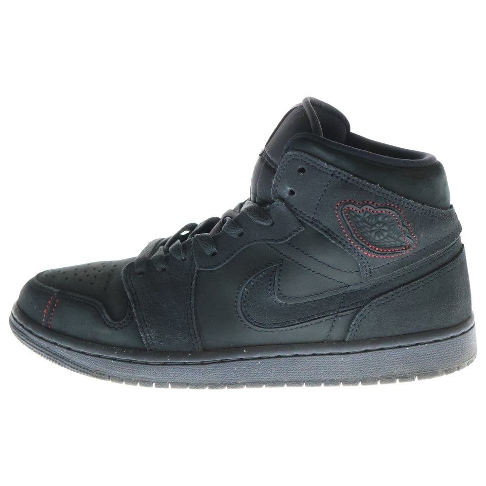 NIKE(ナイキ) AIR JORDAN 1 MID SE CRAFT エアジョーダン1 ミッドカットスニーカー FD8634-001 ブラック US8.5/26.5cm