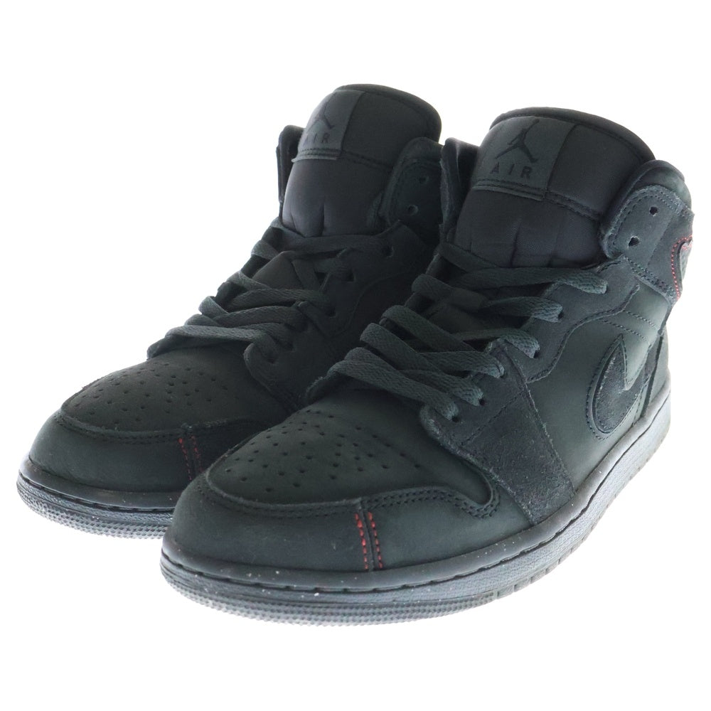 NIKE(ナイキ) AIR JORDAN 1 MID SE CRAFT エアジョーダン1 ミッドカットスニーカー FD8634-001 ブラック US8.5/26.5cm