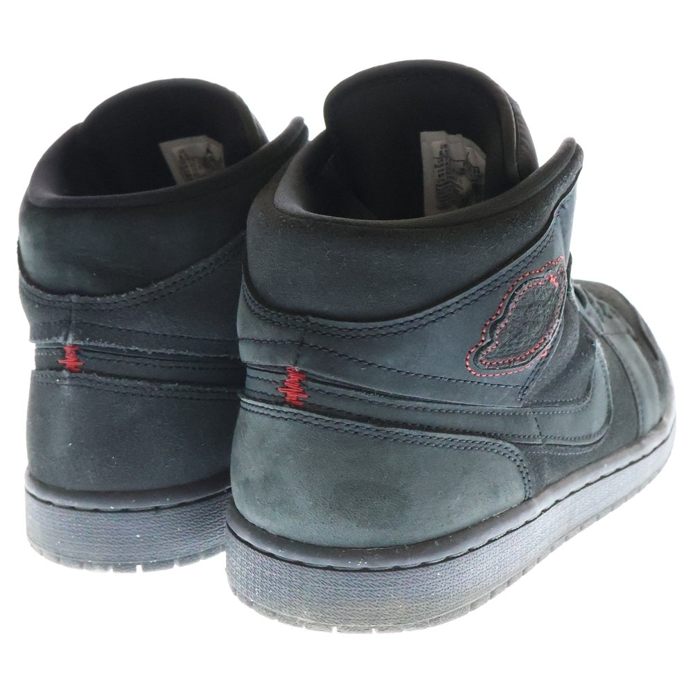 NIKE(ナイキ) AIR JORDAN 1 MID SE CRAFT エアジョーダン1 ミッドカットスニーカー FD8634-001 ブラック US8.5/26.5cm