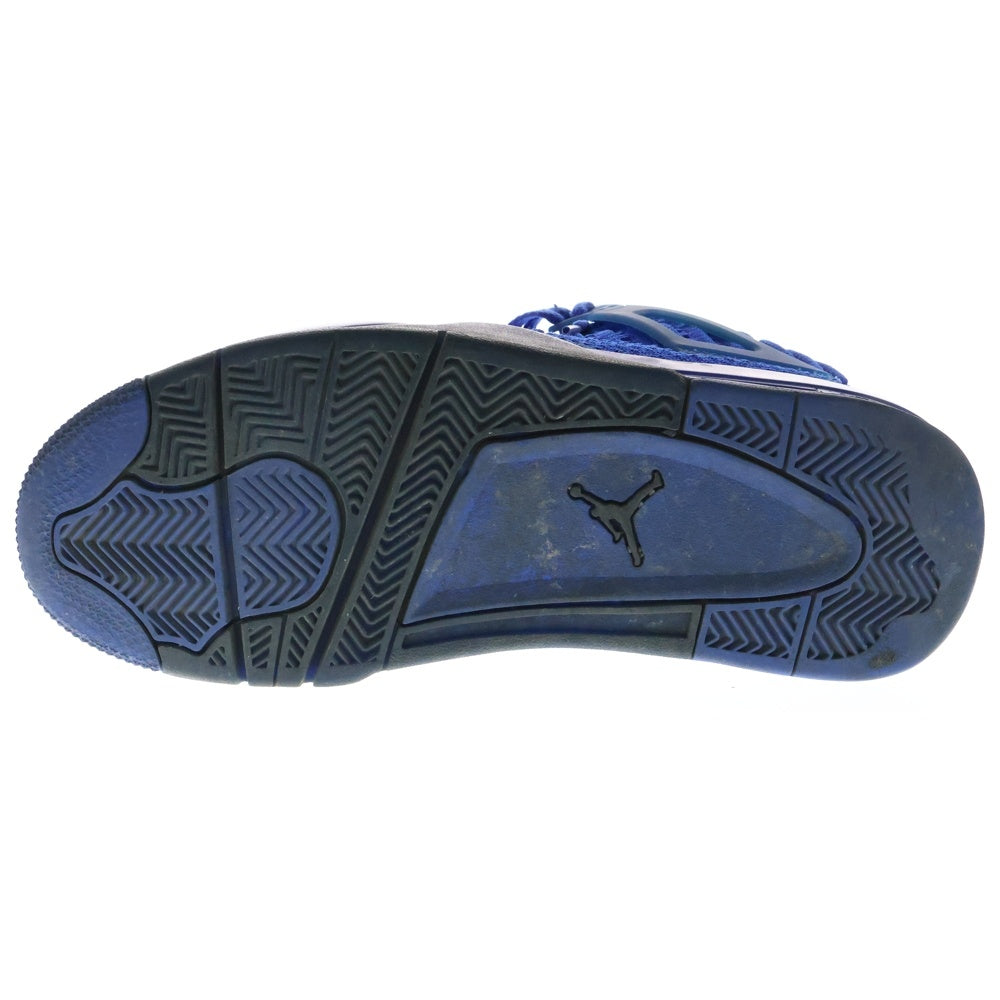NIKE(ナイキ) AIR JORDAN 4 Flyknit Hyper Royal エアジョーダン 4 フライニット ハイパーロイヤル ハイカットスニーカー ブルー US8.5/26.5cm AQ3559-400