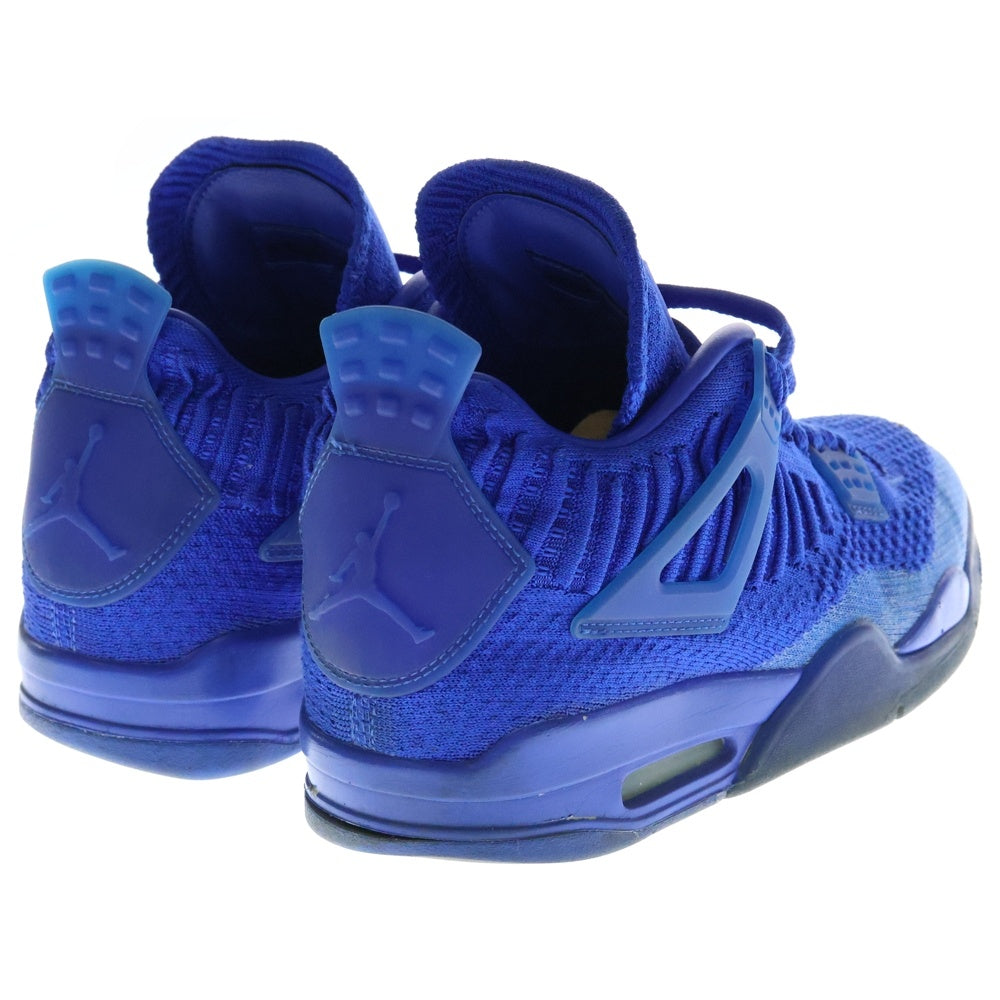 NIKE(ナイキ) AIR JORDAN 4 Flyknit Hyper Royal エアジョーダン 4 フライニット ハイパーロイヤル ハイカットスニーカー ブルー US8.5/26.5cm AQ3559-400