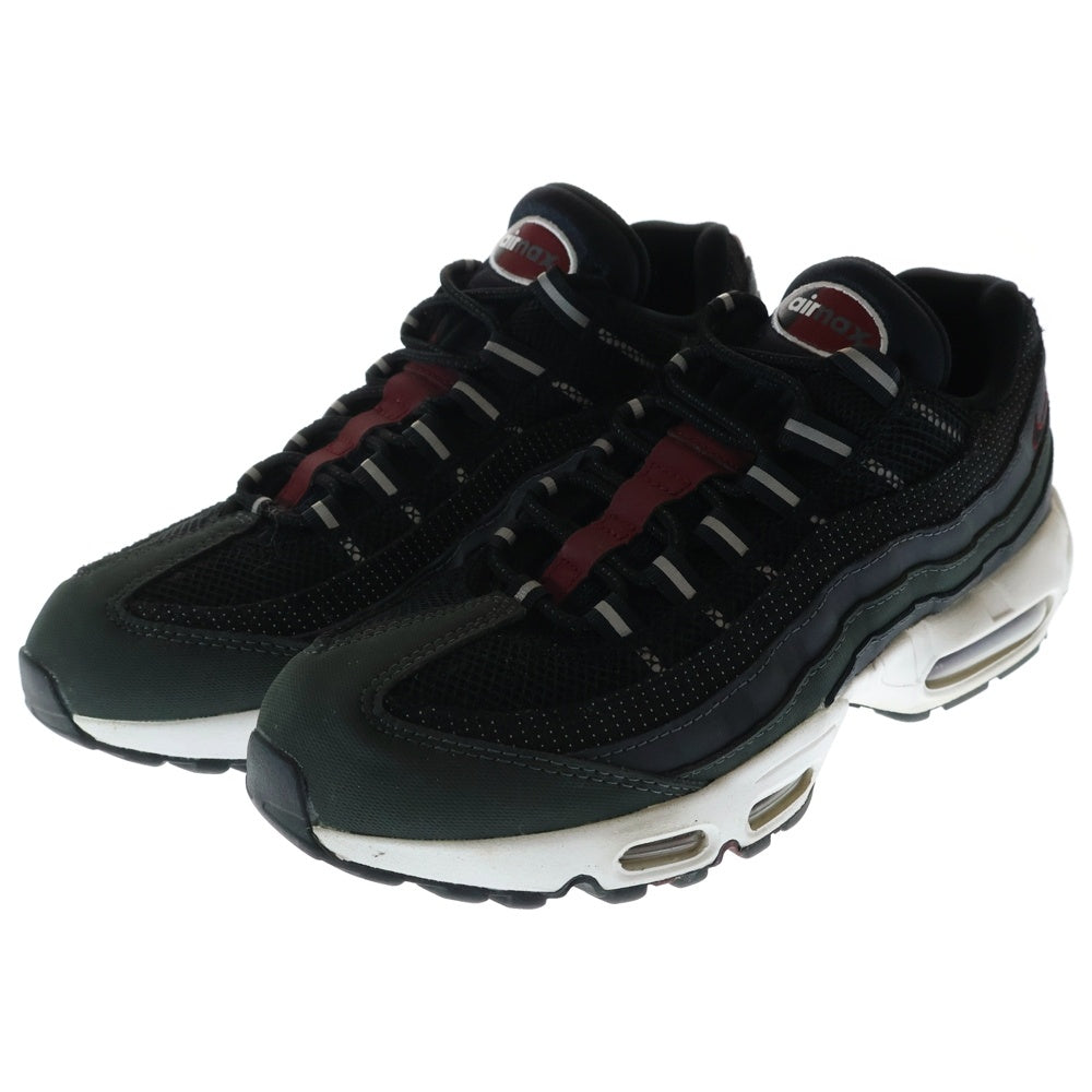 NIKE(ナイキ) AIRMAX 95 ESSENTIAL エアマックス エッセンシャル ローカットスニーカー ブラック/レッド US8.5/26.5cm DQ3982-001