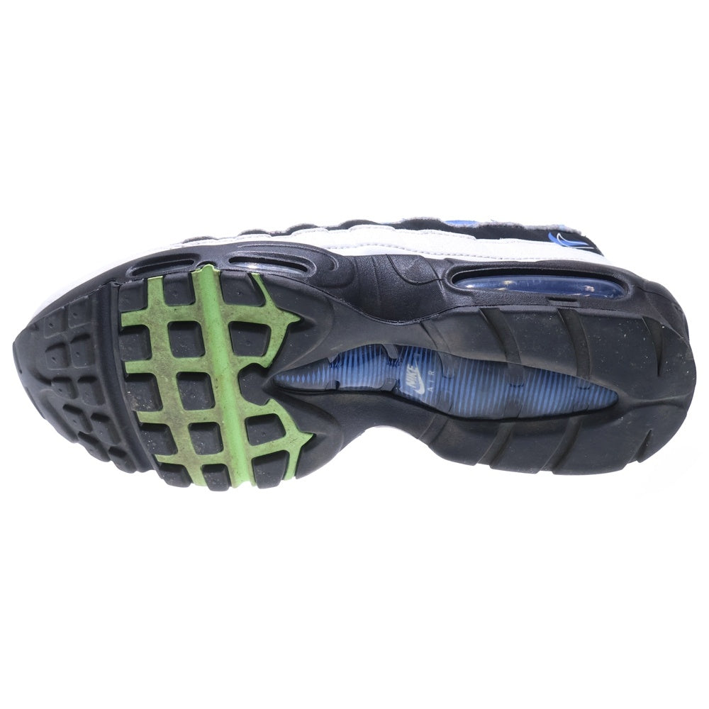 NIKE(ナイキ) AIR MAX 95 SE エアマックス ローカットスニーカー ブラック/ブルー US8.5/26.5cm DQ0268-001