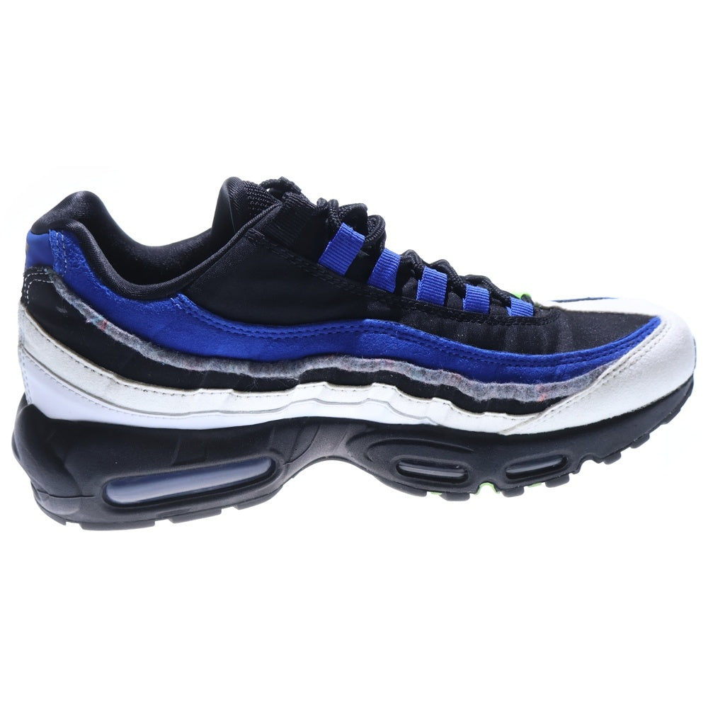 NIKE(ナイキ) AIR MAX 95 SE エアマックス ローカットスニーカー ブラック/ブルー US8.5/26.5cm DQ0268-001