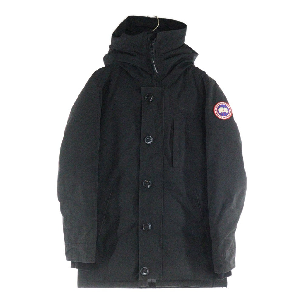 CANADA GOOSE(カナダグース) JASPER PARKA ジャスパー ダブルジップアップ ダウンジャケット ブラック 3438JM R