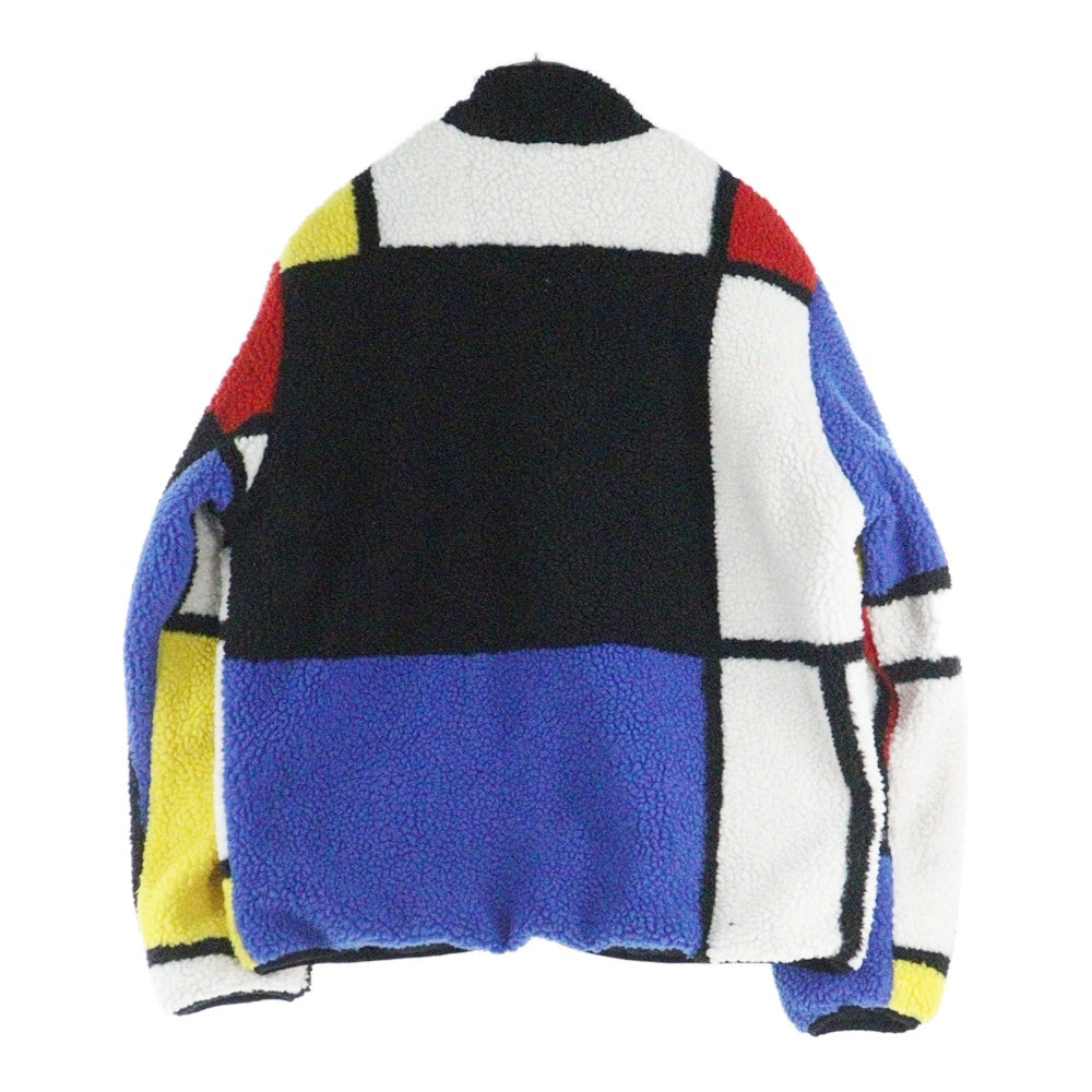SUPREME(シュプリーム) 20AW Reversible Colorblocked Fleece Jacket リバーシブル フリース ボア ジャケット マルチカラー