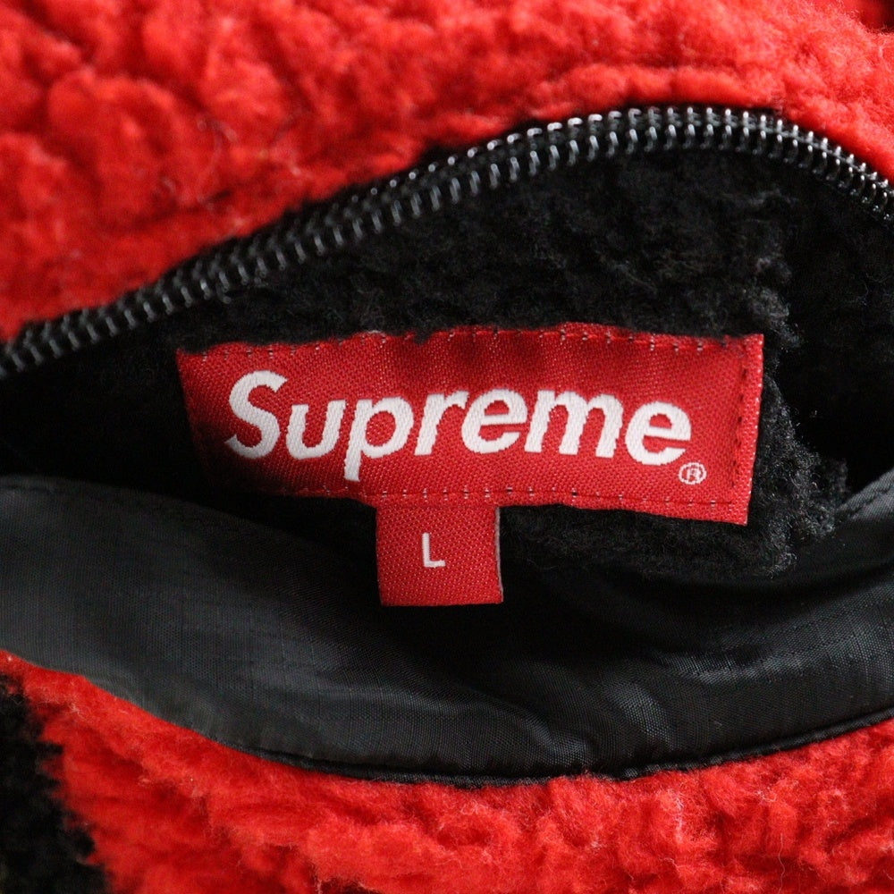 SUPREME(シュプリーム) 20AW Reversible Colorblocked Fleece Jacket リバーシブル フリース ボア ジャケット マルチカラー