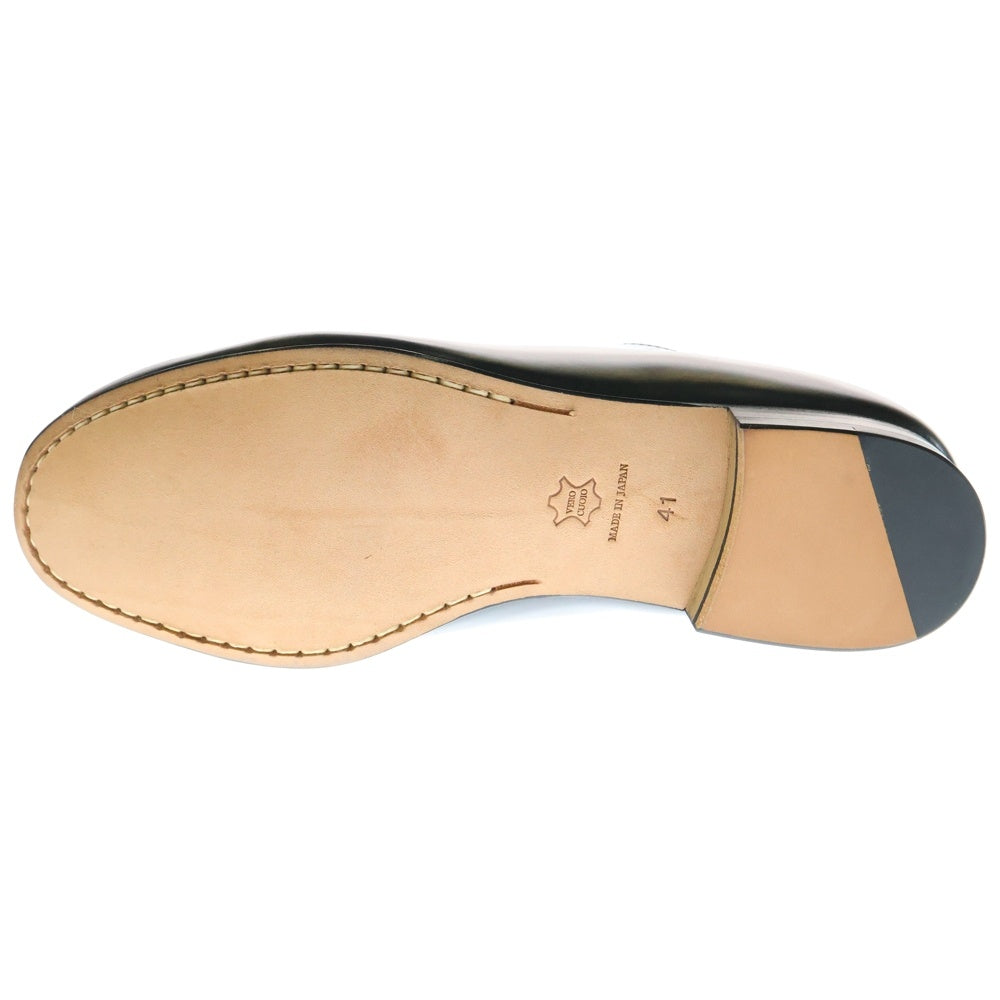 PADRONE(パドローネ) CLASSIC DERBY 5HOLE SHOES クラシック ダービー 5ホール ドレスシューズ ブラック