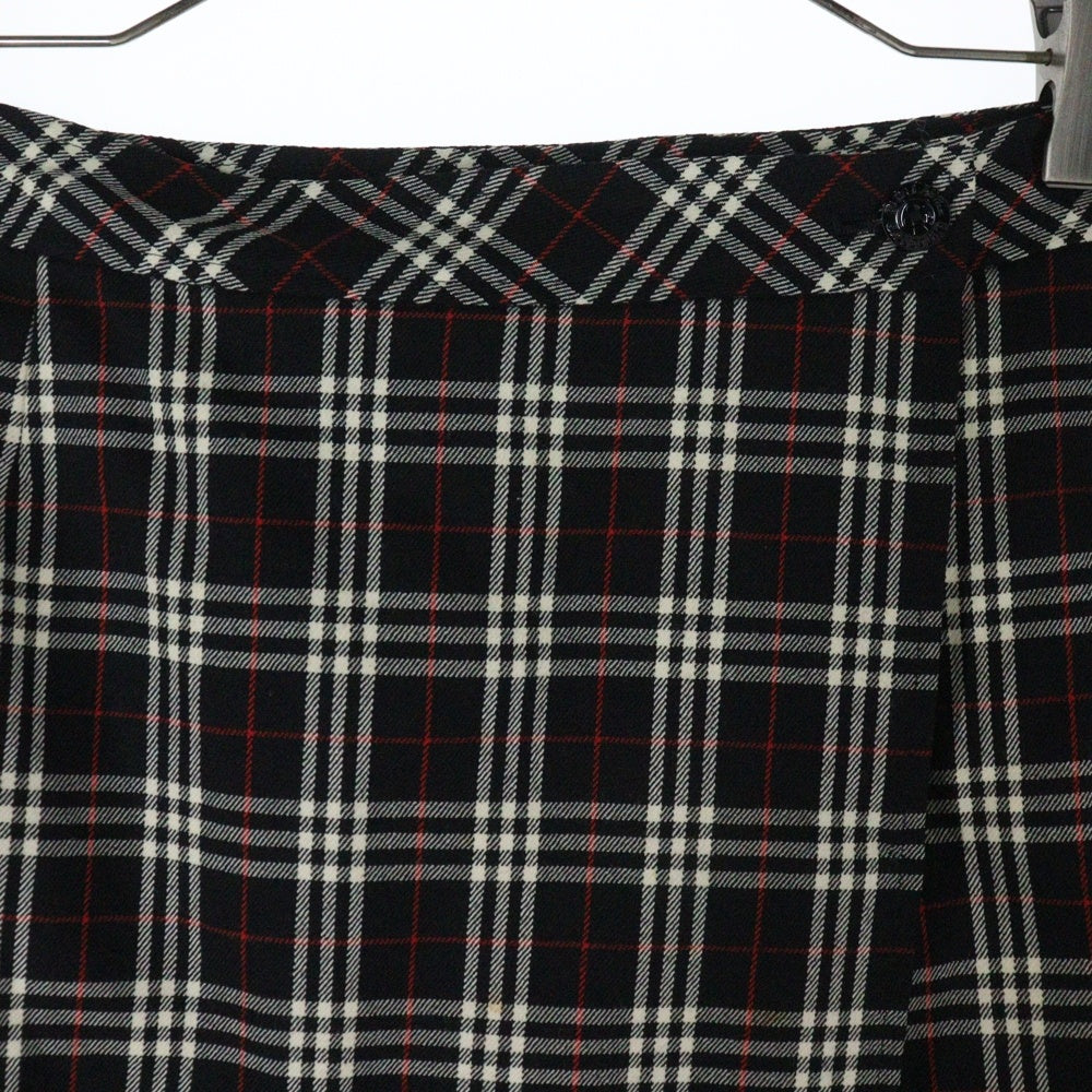 BURBERRY BLUE LABEL(バーバリーブルーレーベル) チェック柄 スカート ブラック レディース