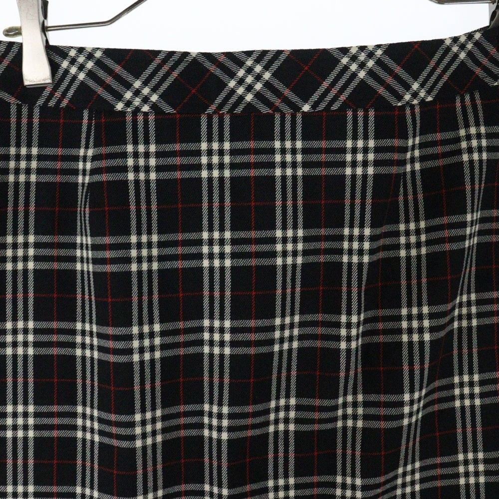 BURBERRY BLUE LABEL(バーバリーブルーレーベル) チェック柄 スカート ブラック レディース