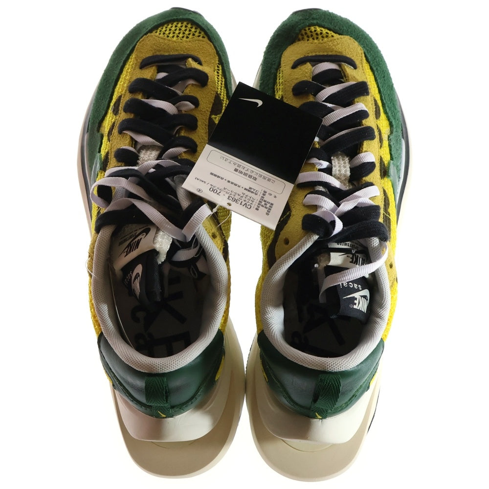 NIKE(ナイキ) ×Sacai VAPOR WAFFLE サカイ ヴェイパーワッフル ローカットスニーカー ホワイト/イエローUS9/27.0cm CV1363-700