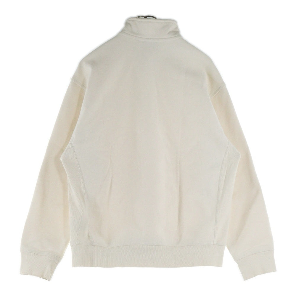 Carhartt WIP(カーハート ダブリューアイピー) ハーフジップ アメリカン スクリプト スウェットシャツ アイボリー 1027014-23F