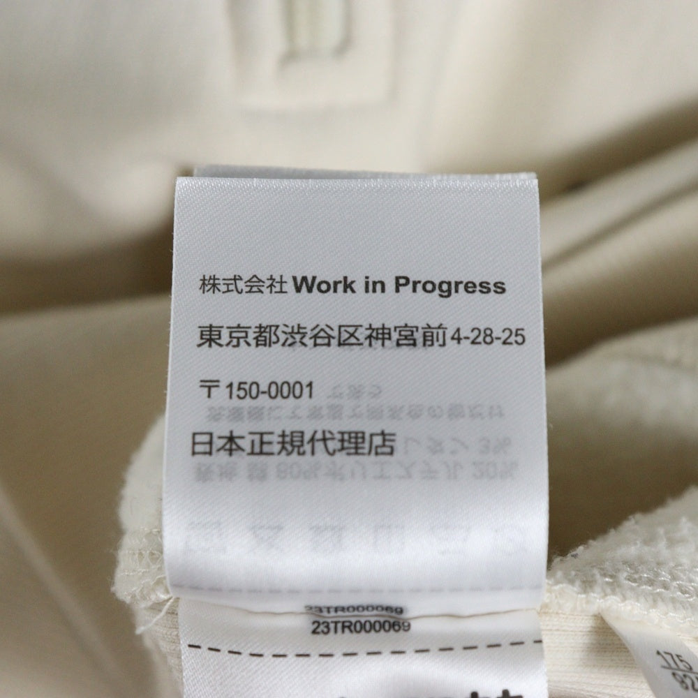 Carhartt WIP(カーハート ダブリューアイピー) ハーフジップ アメリカン スクリプト スウェットシャツ アイボリー 1027014-23F