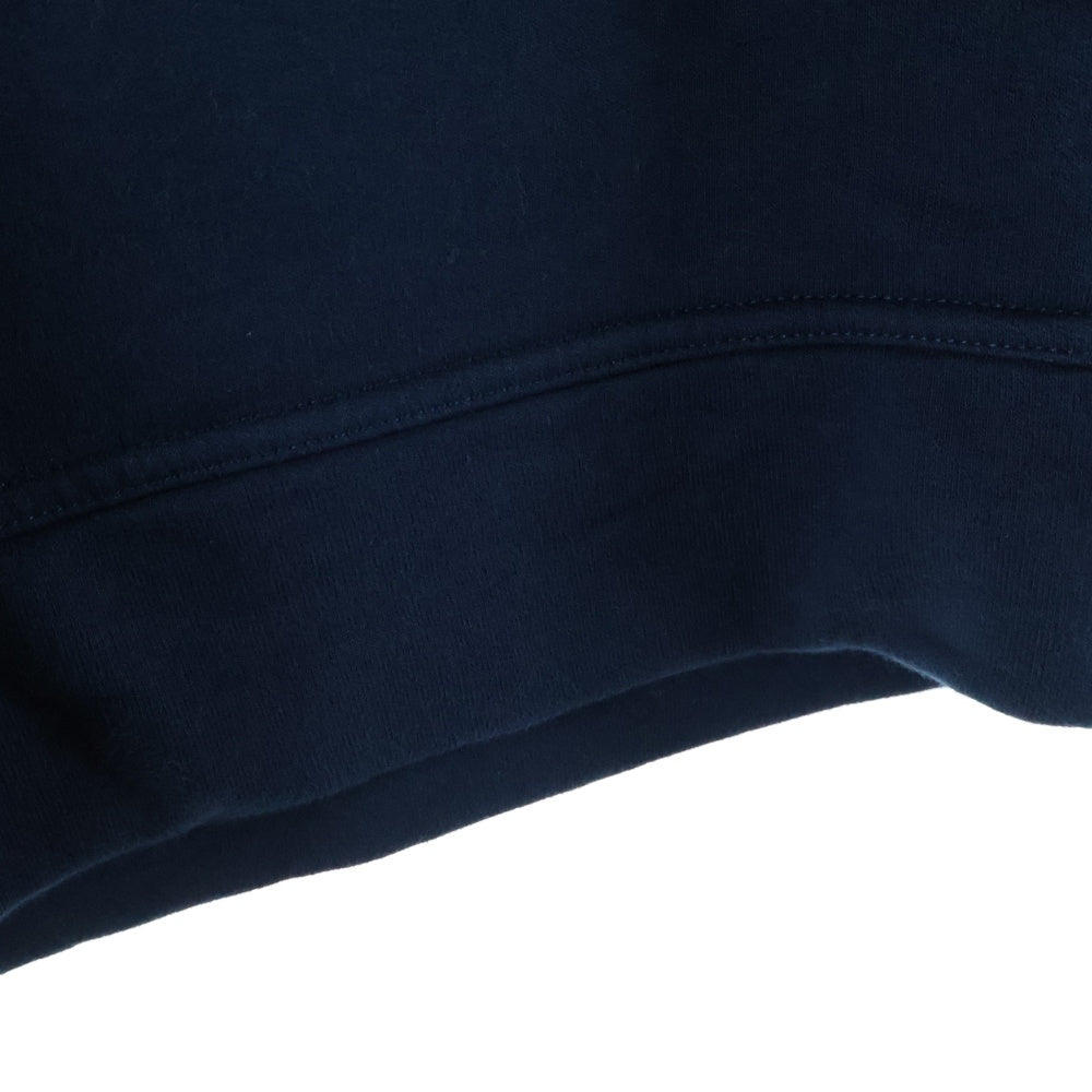 NO BRAND(ノーブランド) CHUMS ロゴ刺繍 クルーネック 長袖スウェット トレーナー ネイビー