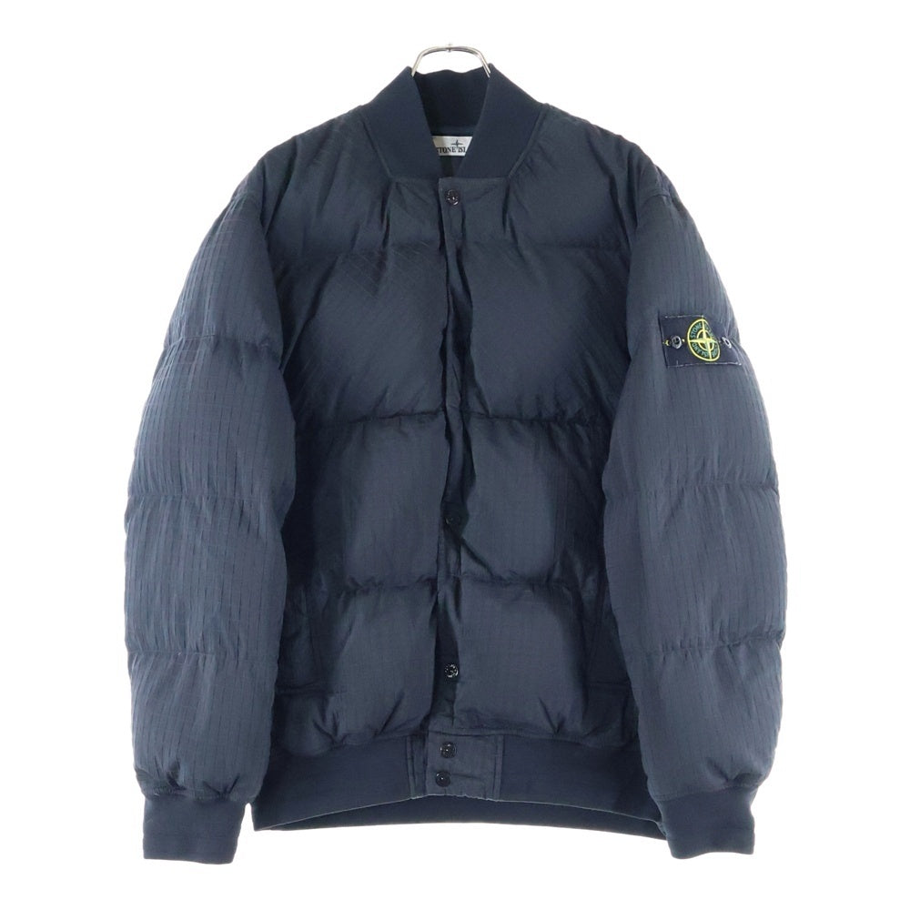 STONE ISLAND(ストーンアイランド) NYLON METAL BOMBER DOWN JACKET ナイロンメタル ボンバーダウンジャケット ブラック 791543232