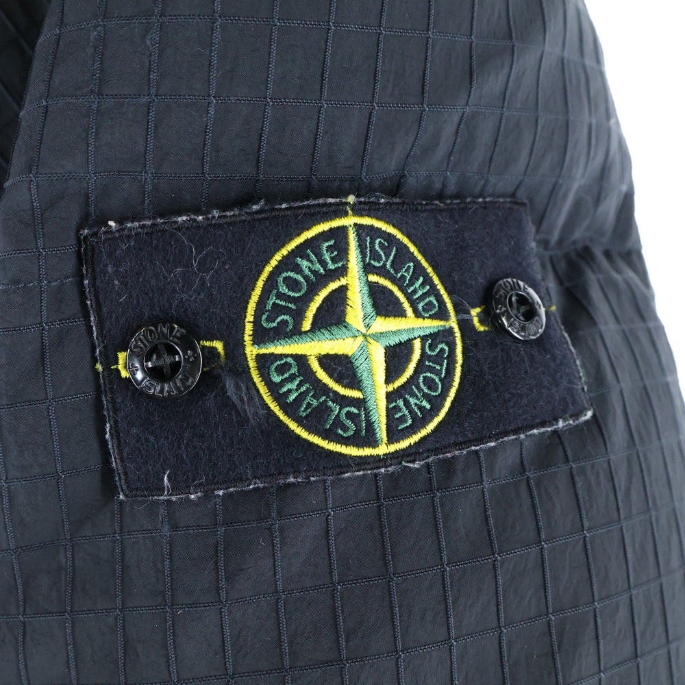 STONE ISLAND(ストーンアイランド) NYLON METAL BOMBER DOWN JACKET ナイロンメタル ボンバーダウンジャケット ブラック 791543232