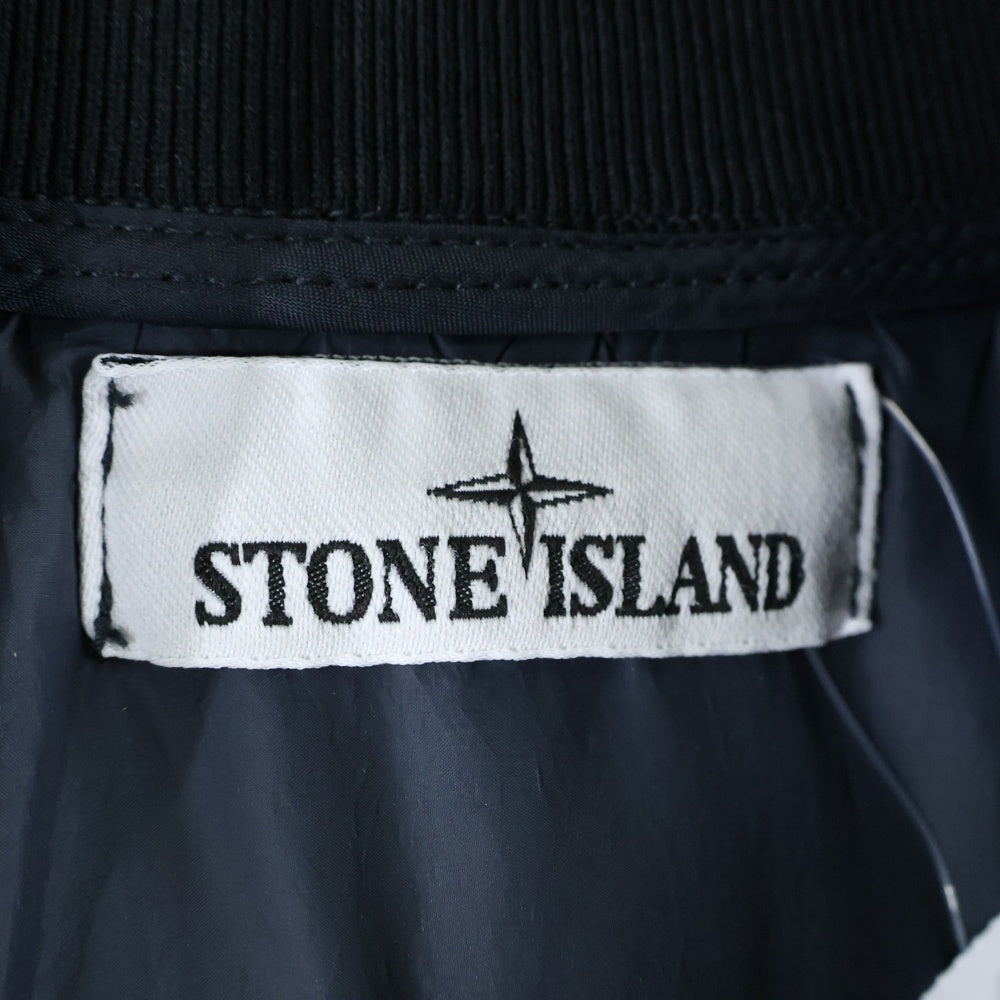 STONE ISLAND(ストーンアイランド) NYLON METAL BOMBER DOWN JACKET ナイロンメタル ボンバーダウンジャケット ブラック 791543232