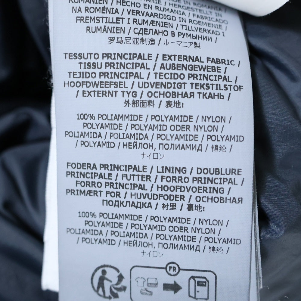 STONE ISLAND(ストーンアイランド) NYLON METAL BOMBER DOWN JACKET ナイロンメタル ボンバーダウンジャケット ブラック 791543232