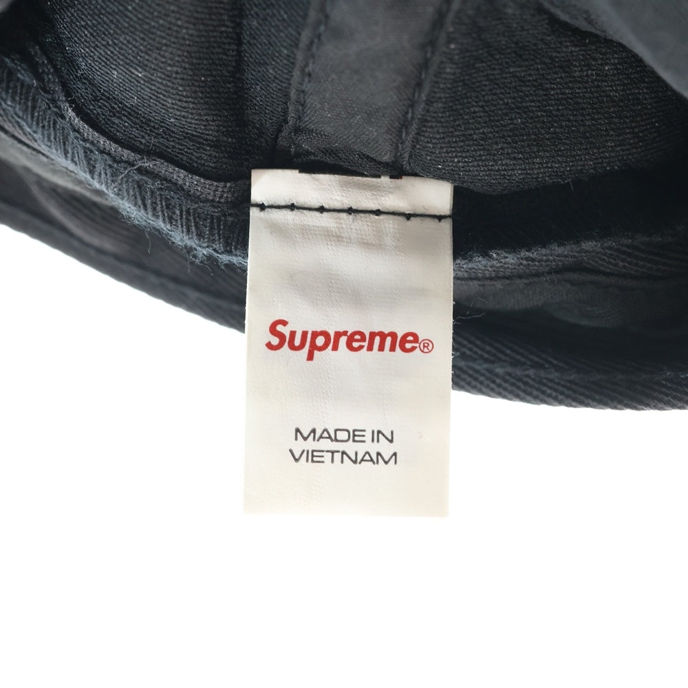 SUPREME(シュプリーム) 24SS Surplus 5-Panel Cap サープラス 5パネル キャップ ブラック